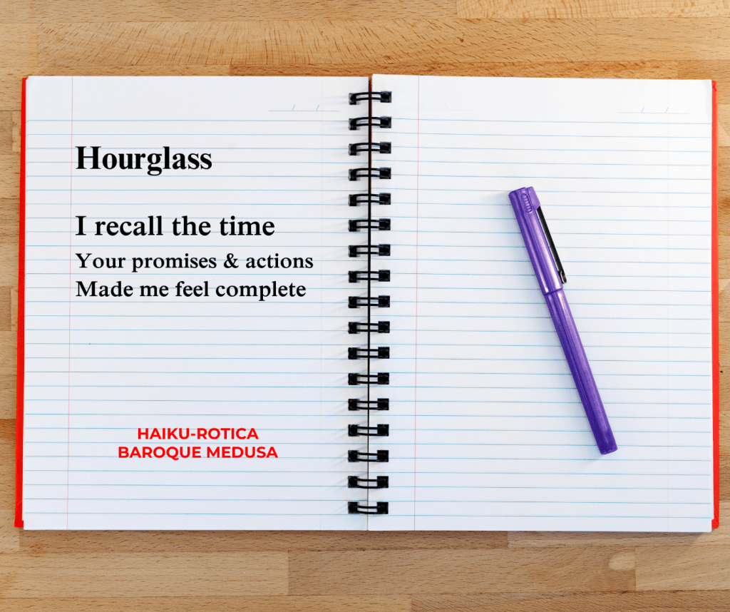 Image of Erotica haiku poetry by Baroque Medusa