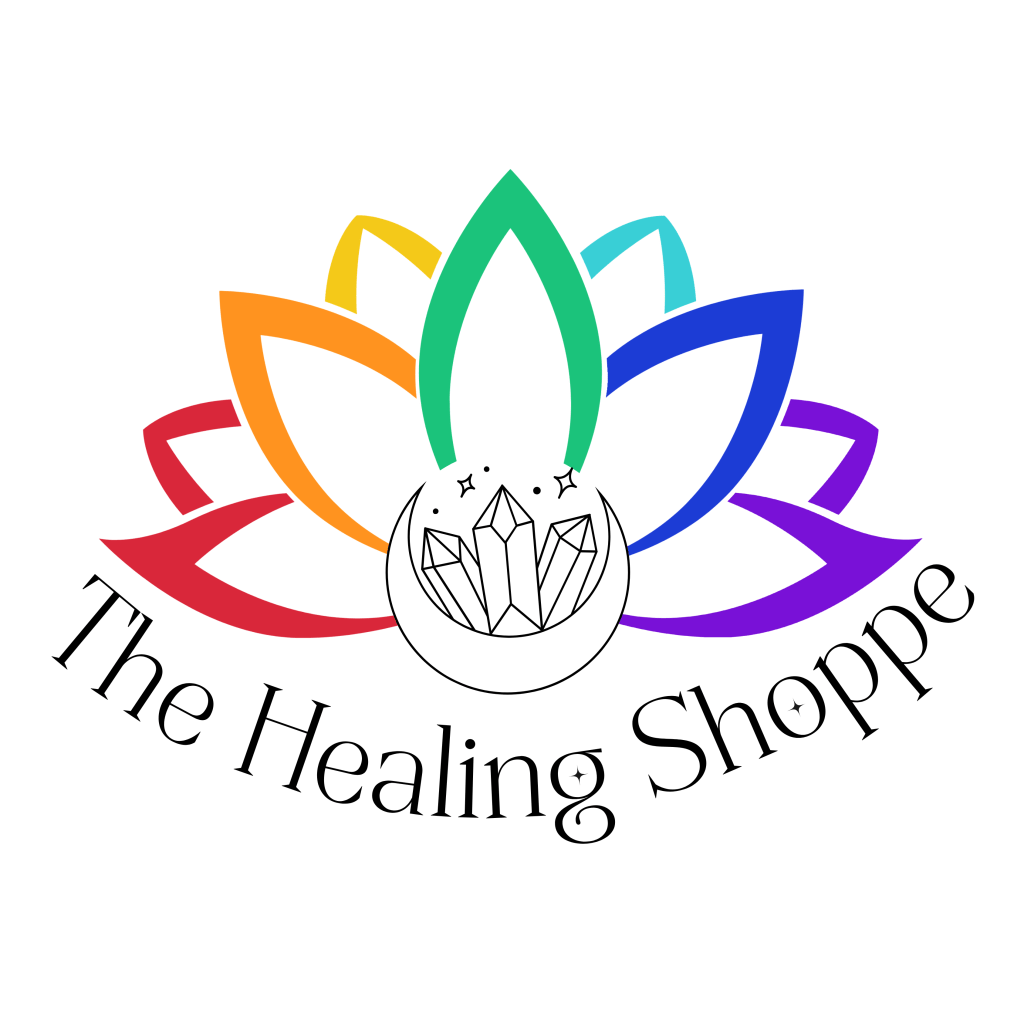 The Healing Shoppe logo, Upland, California — host of the Step Into Your Power event.