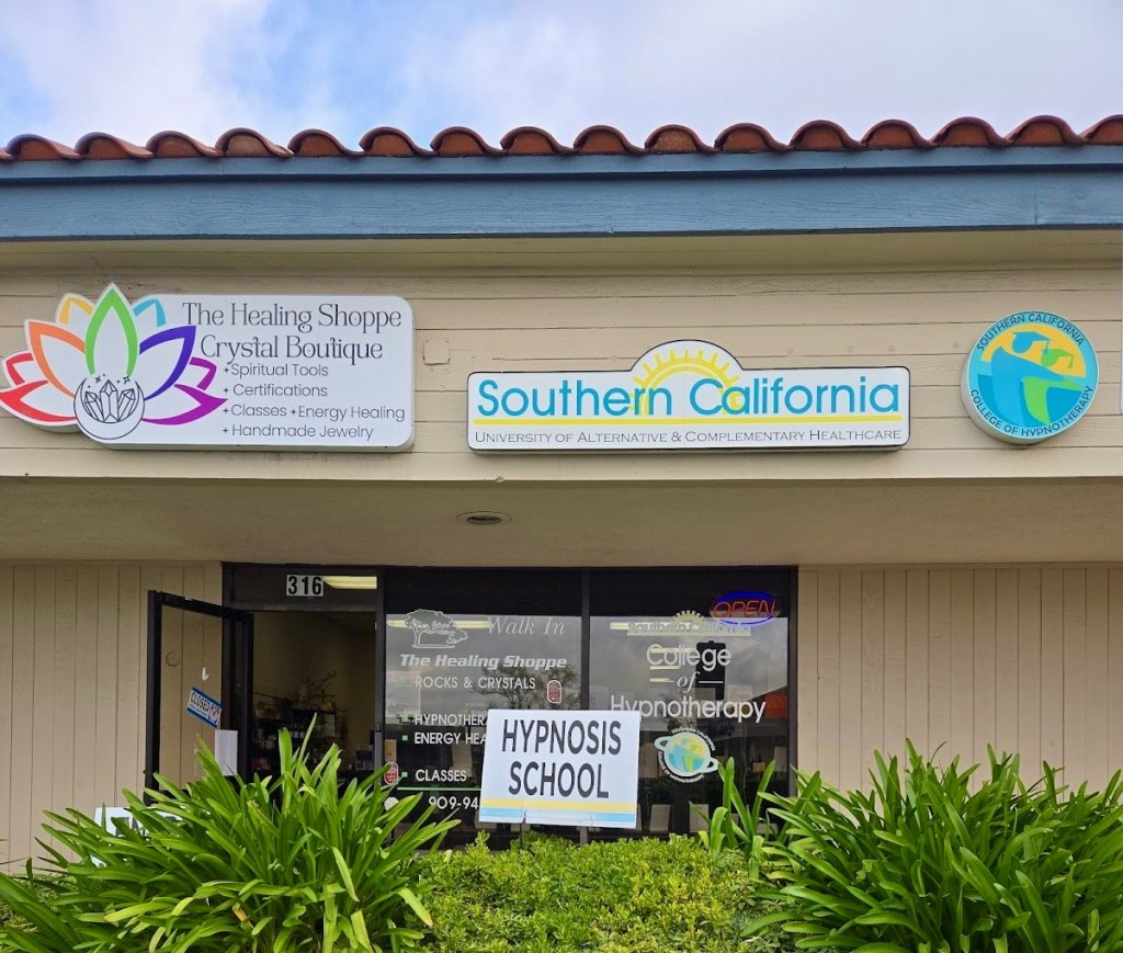 The Healing Shoppe Crystal Boutique in Upland, California – spiritual tools, crystals, energy healing, classes, and handmade jewelry