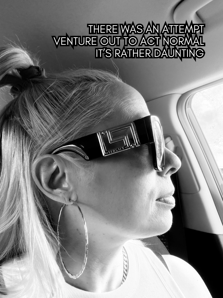 Black-and-white selfie portrait of writer and artist, Baroque Medusa