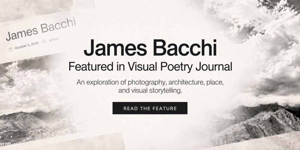 James Bacchi Featured in Visual&nbsp;Poetry